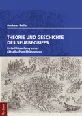 Cover: Theorie und Geschichte des Spurbegriffs - Tectum Wissenschaftsverlag