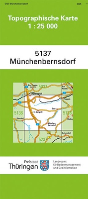 Abbildung von: Münchenbernsdorf - Thüringer Landesamt für Bodenmanagement und Geoinformation