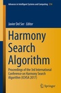 Cover: Harmony Search Algorithm - Springer