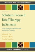 Cover: Solution-Focused Brief Therapy in Schools - Oxford University Press Inc