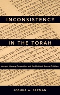 Cover: Inconsistency in the Torah - Oxford University Press Inc