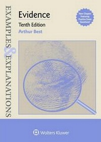 Enlarge image Cover: Examples & Explanations for Evidence - Aspen Publishers