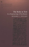 Cover: The Body as Text - Peter Lang Verlag