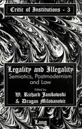 Cover: Legality and Illegality - Peter Lang Verlag