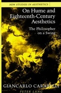 Cover: On Hume and Eighteenth-Century Aesthetics - Peter Lang Verlag