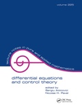 Cover: Differential Equations And Control Theory - CRC Press