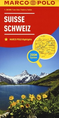 Abbildung von: Svizzera 1:303.000 - Carte stradali Marco Polo;Marco Polo