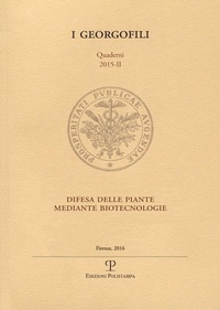 Abbildung von: Difesa delle piante mediante biotecnologie - I Georgofili. Quaderni;Polistampa