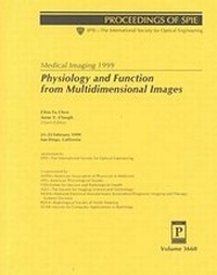 Abbildung von: Physiology and Function From Multidimensional Medical Images - SPIE Press
