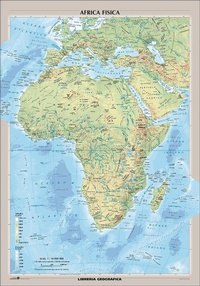 Abbildung von: Africa fisica e politica - Libreria Geografica