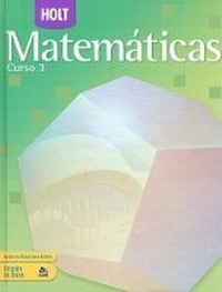 Enlarge image Cover: Holt Matematicas, Curso 3 - Holt McDougal