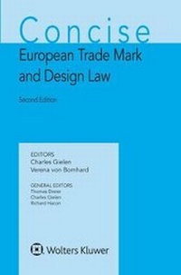 Abbildung von: Concise European Trade Mark and Design Law - Kluwer Law International
