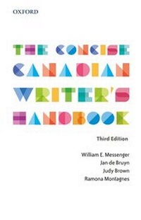 Enlarge image Cover: The Concise Canadian Writer's Handbook - Oxford University Press, Canada