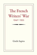 Cover: The French Writers' War, 1940-1953 - Duke University Press