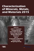 Cover: Characterization of Minerals, Metals, and Materials 2015 - Springer