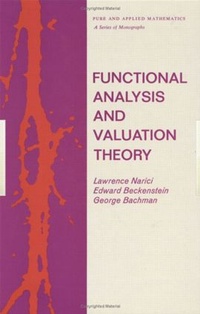 Enlarge image Cover: Functional Analysis and Valuation Theory - CRC Press
