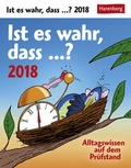 Cover: Ist es wahr, dass...? - Kalender 2018 - Harenberg