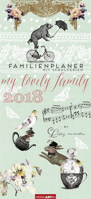 Abbildung von: Familienplaner My Lovely Family - Kalender 2018 - Weingarten