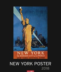 Abbildung von: New York Poster - Kalender 2018 - Weingarten