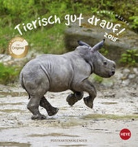 Abbildung von: Tierisch gut drauf Postkartenkalender - Kalender 2018 - Heye