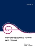 Cover: Ternary Quadratic Forms and Norms - CRC Press