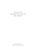 Cover: Script 4.0 - August Dreesbach Verlag