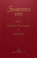 Cover: Semiotics 1993 - Peter Lang Verlag