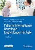 Bild: Patienteninformationen Neurologie - Empfehlungen für Ärzte - Springer