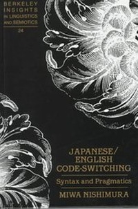 Abbildung von: Japanese/English Code-Switching - Peter Lang Verlag