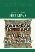 Cover: The Letter to the Hebrews - Liturgical Press
