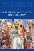 Cover: First and Second Timothy, Titus, Philemon - Liturgical Press