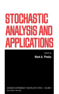 Enlarge image Cover: Stochastic Analysis and Applications - CRC Press