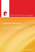 Cover: Christology, Identity and Character Formation According to Peter's Canonical Testimony - Paternoster Press