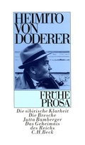 Cover: Fr&uuml;he Prosa - C.H.BECK