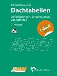 Abbildung von: Dachtabellen - Rudolf Müller Verlag