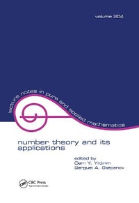 Enlarge image Cover: Number Theory and Its Applications - CRC Press