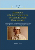 Cover: Jahrbuch f&uuml;r deutsche und osteurop&auml;ische Volkskunde - Waxmann Verlag GmbH