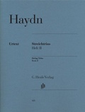 Cover: Joseph Haydn - Streichtrios, Heft II - Henle, G&uuml;nter