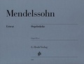 Cover: Felix Mendelssohn Bartholdy - Orgelst&uuml;cke - Henle, G&uuml;nter