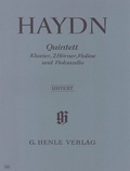 Cover: Joseph Haydn - Quintett Es-dur Hob. XIV:1 f&uuml;r Klavier, 2 H&ouml;rner, Violine und Violoncello - Henle, G&uuml;nter