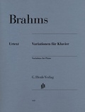 Cover: Johannes Brahms - Variationen f&uuml;r Klavier - Henle, G&uuml;nter