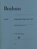 Cover: Johannes Brahms - Ungarische T&auml;nze Nr. 1-10 - Henle, G&uuml;nter