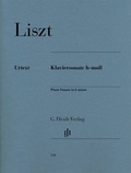 Cover: Franz Liszt - Klaviersonate h-moll - Henle, G&uuml;nter