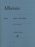 Cover: Isaac Alb&eacute;niz - Iberia &middot; Viertes Heft - Henle, G&uuml;nter