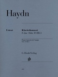 Cover: Joseph Haydn - Klavierkonzert (Cembalo) F-dur Hob. XVIII:3 - Henle, G&uuml;nter