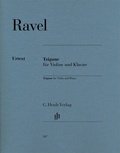 Cover: Maurice Ravel - Tzigane f&uuml;r Violine und Klavier - Henle, G&uuml;nter