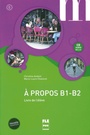 Cover: &Agrave; propos B1-B2 - Hueber Verlag