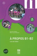 Cover: &Agrave; propos B1-B2 - Hueber Verlag