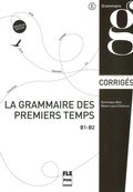 Cover: La grammaire des premiers temps B1-B2 - Hueber Verlag