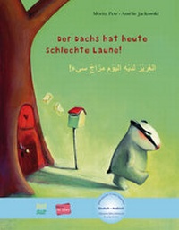 Abbildung von: Der Dachs hat heute schlechte Laune! (Deutsch-Arabisch) - Hueber Verlag